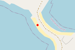 Map showing Houss Beach, Burra