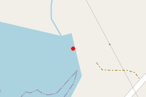 Map showing Selivoe Beach