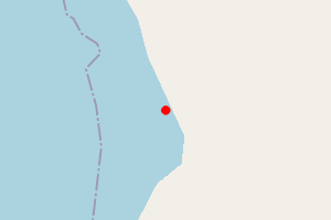 Map showing Bixter Beach, Bixter