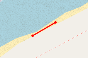 Map showing Luskentyre Beach - WLT