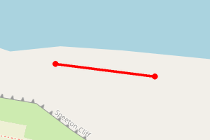 Map showing Speeton to Bempton