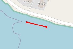 Map showing Loch Melfort