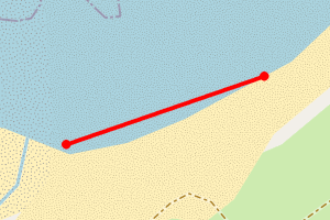 Map showing Barvas south end