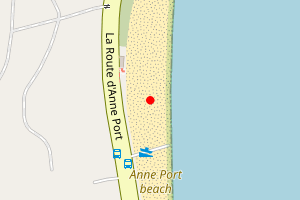 Map showing Anne Port