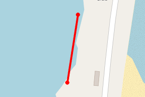 Map showing Teesmouth 1