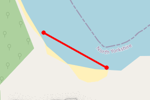Map showing Cornelian Bay South