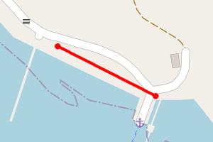 Map showing Port Mor, Isle of Muck