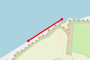 Map showing East Quantoxhead
