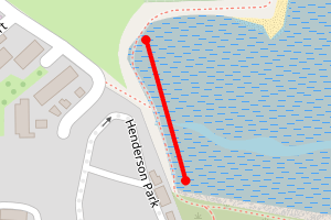 Map showing Milton Lock