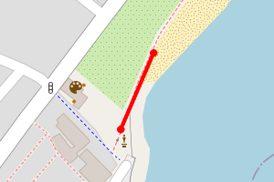 Map showing Newlyn