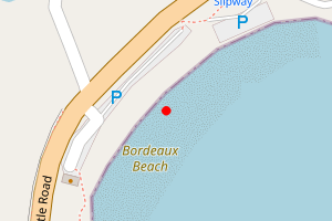 Map showing Banque Imbert