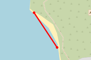 Map showing Ffion Mitchell