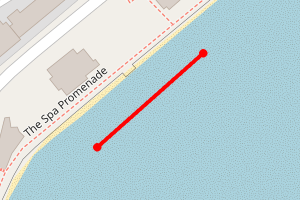 Map showing Bridlington RNLI Lifeboat Station