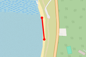 Map showing Longniddry Bents 3