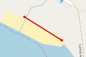 Map showing Camas Malag - Isle of Skye