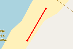 Map showing Balevullin - Tiree