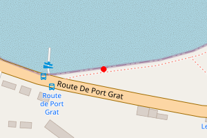 Map showing Port Grat