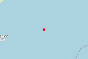 Map showing Blacksands