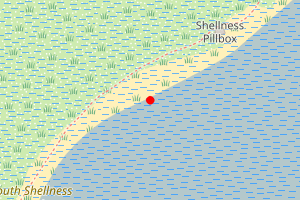 Map showing Shellness