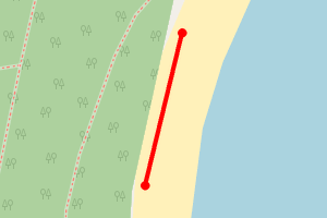 Map showing Rigg Bay