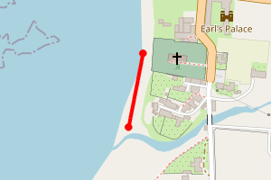 Map showing SIF-Birsay Village