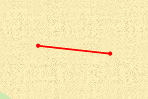 Map showing Benone Beach Strand