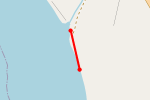 Map showing Bay of Ireland