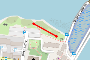 Map showing South Queensferry
