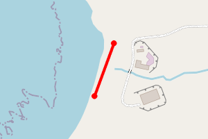 Map showing Billia Croo