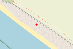 Map showing Marsh Chine (Grange)