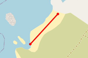 Map showing SIF - Ceann a Mhara (stoney end)