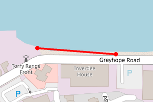 Map showing Inverdee House - stretch 1