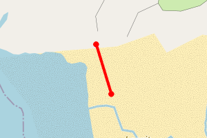 Map showing SIF - Lossit Bay (Islay)