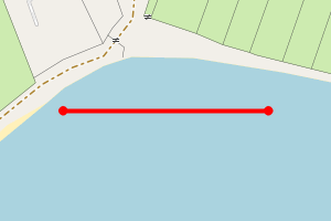 Map showing Tong west, Isle of Lewis