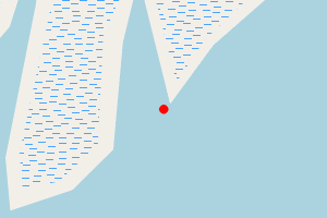 Map showing Holy Loch