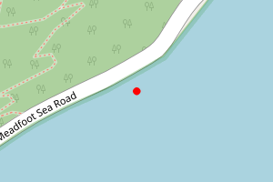 Map showing Meadfoot
