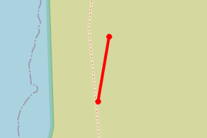 Map showing Drumadoon Point to King Caves