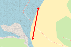Map showing Holywell Bay, Newquay