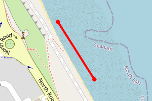 Map showing Seaham 2