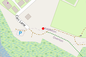 Map showing Middleton Sands
