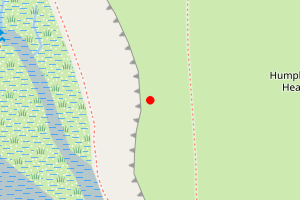 Map showing Humphrey Head