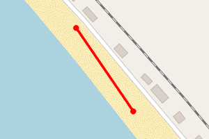 Map showing Mark Bell