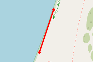 Map showing Mawbray Banks