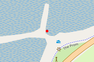 Map showing Scalestones Point