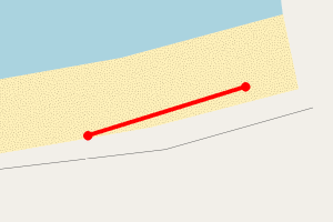 Map showing Tràigh na Beirigh