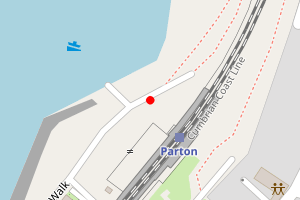 Map showing Parton