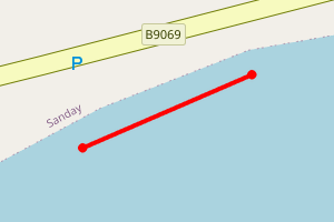Map showing NDY Lopness #1