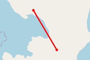 Map showing Rubha Ardvule (South Uist)