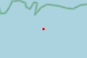 Map showing Charmouth West - duplicate