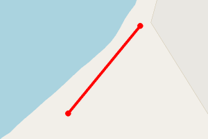 Map showing Odie